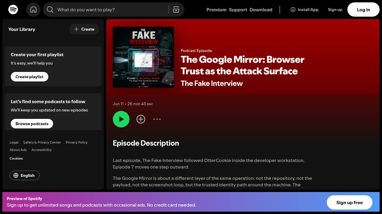 Thumbnail for The Google Mirror: Browser Trust as the Attack Surface