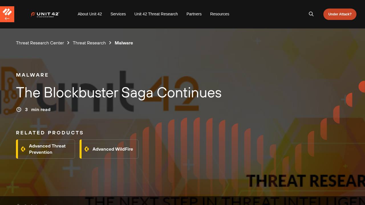 Thumbnail for The Blockbuster Saga Continues