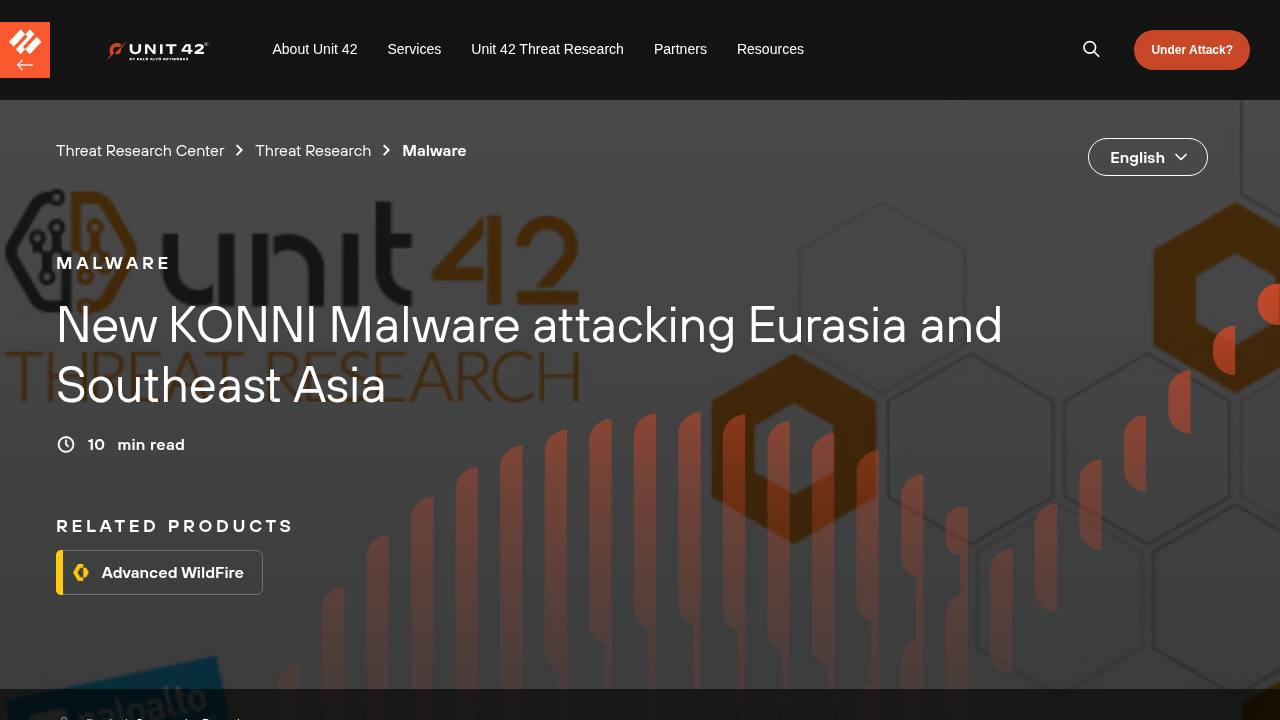 Thumbnail for New KONNI Malware attacking Eurasia and Southeast Asia