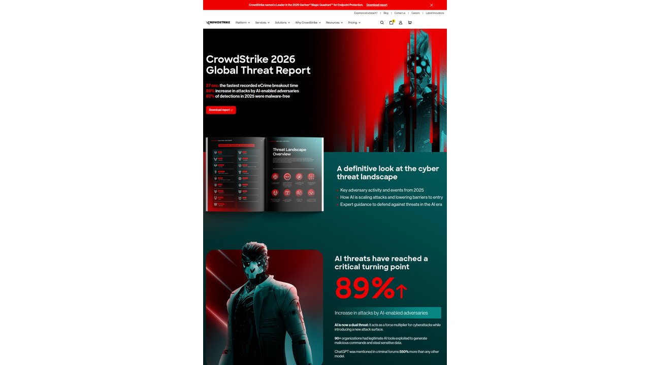 Thumbnail for 2020 CrowdStrike Global Threat Report