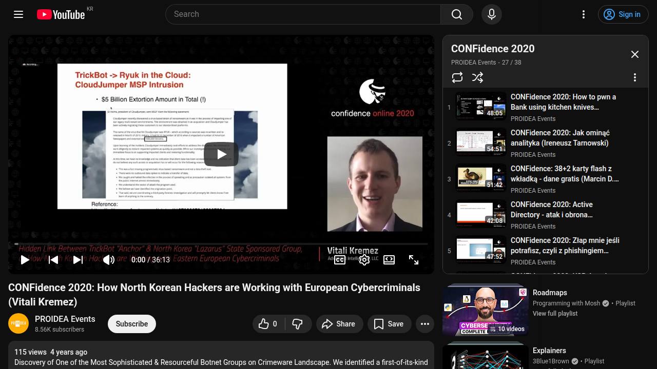 Thumbnail for How North Korean Hackers are Working with European Cybercriminals
