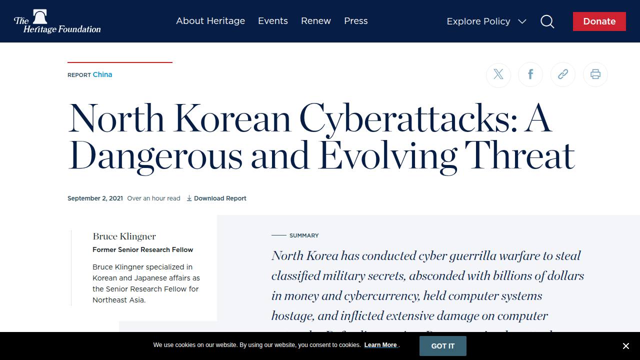 Thumbnail for North Korean Cyberattacks: A Dangerous and Evolving Threat