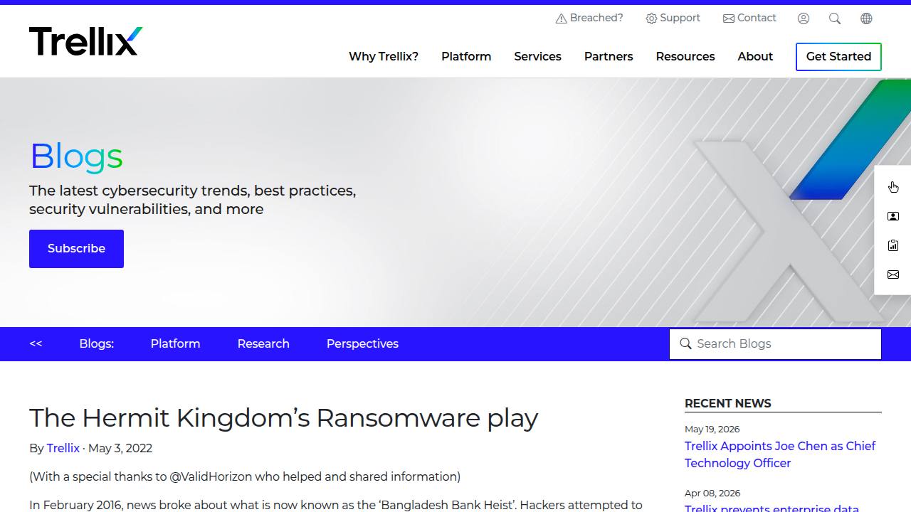Thumbnail for The Hermit Kingdom’s Ransomware play