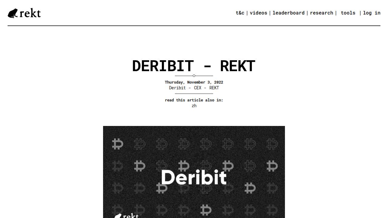 Thumbnail for Deribit