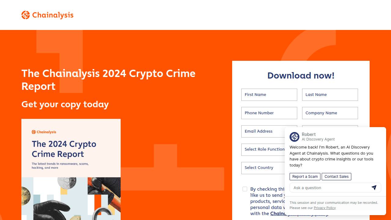 Thumbnail for The Chainalysis 2023 Crypto Crime Report