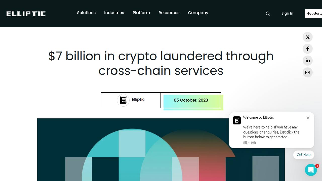 Thumbnail for Record $7 billion in crypto laundered through cross-chain services