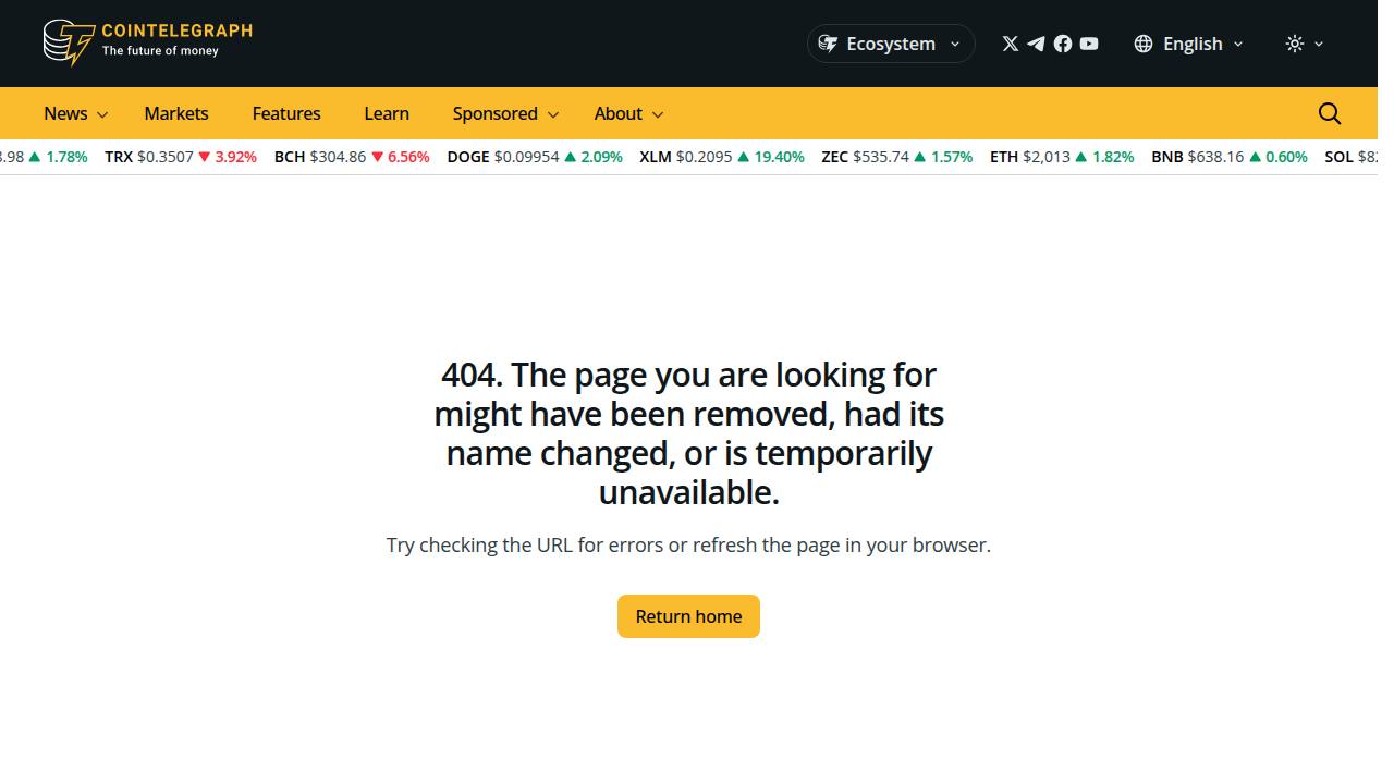 Thumbnail for Rain exchange lost $14.1M worth of crypto in a confirmed exploit 2 weeks ago