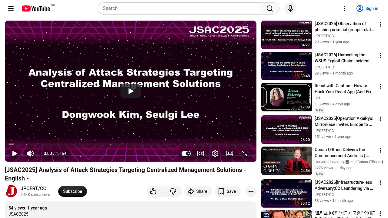 Thumbnail for Analysis of Attack Strategies Targeting Centralized Management Solutions