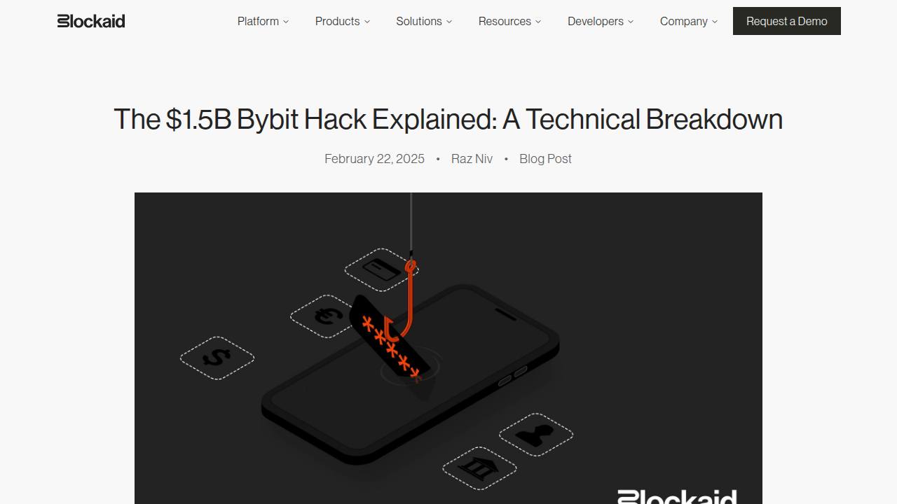 Thumbnail for The $1.5B Bybit Hack Explained: A Technical Breakdown