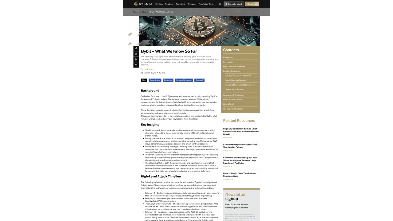 Thumbnail for Bybit – What Do We Know So Far