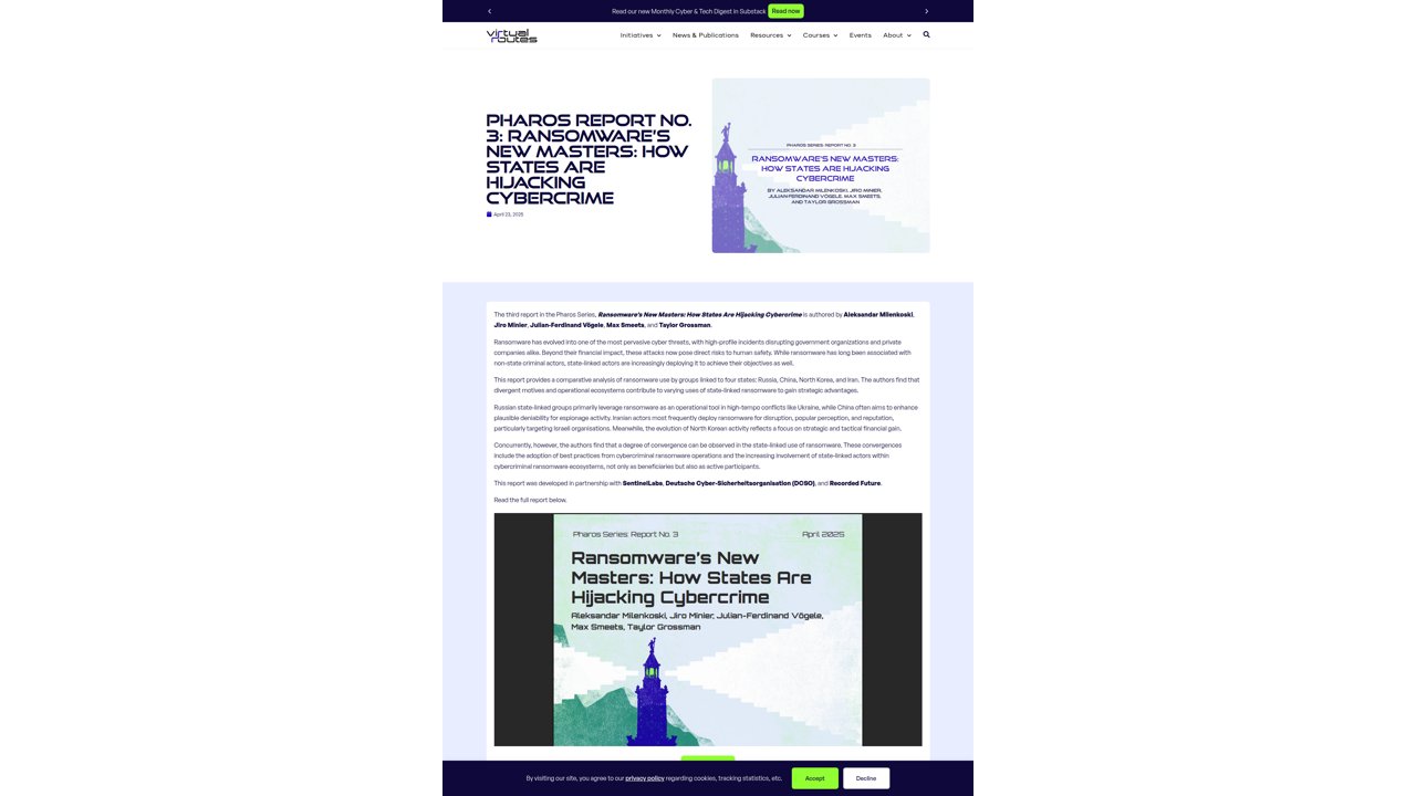 Thumbnail for Ransomware’s New Masters: How States Are Hijacking Cybercrime