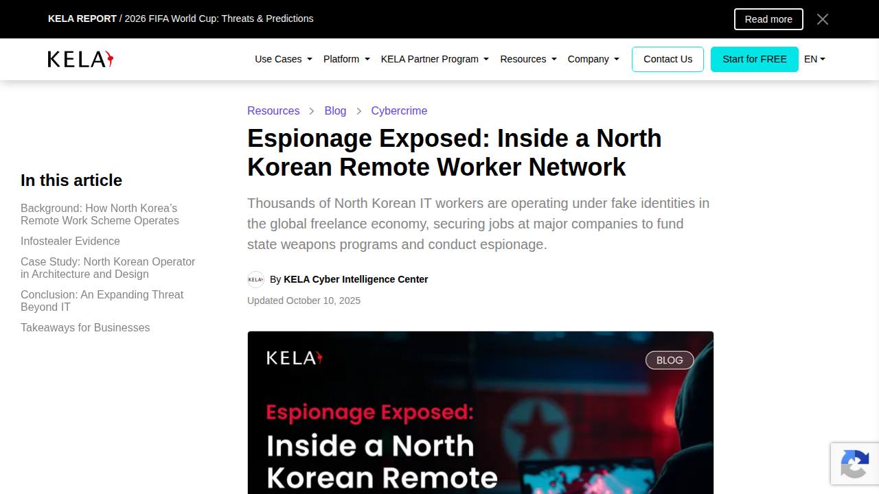 Thumbnail for Hidden Threat: North Korean IT Workers Exposed