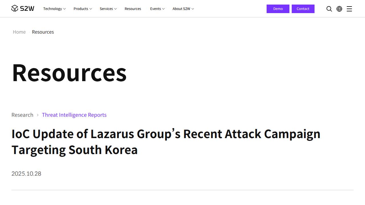 Thumbnail for IoC Update of Lazarus Group’s Recent Attack Campaign Targeting South Korea