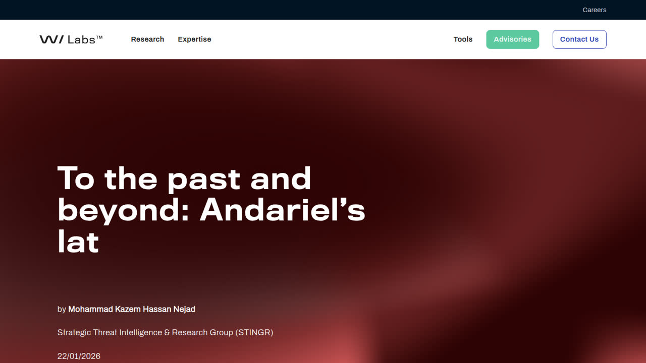 Thumbnail for To the past and beyond: Andariel’s latest arsenal and cyberattacks
