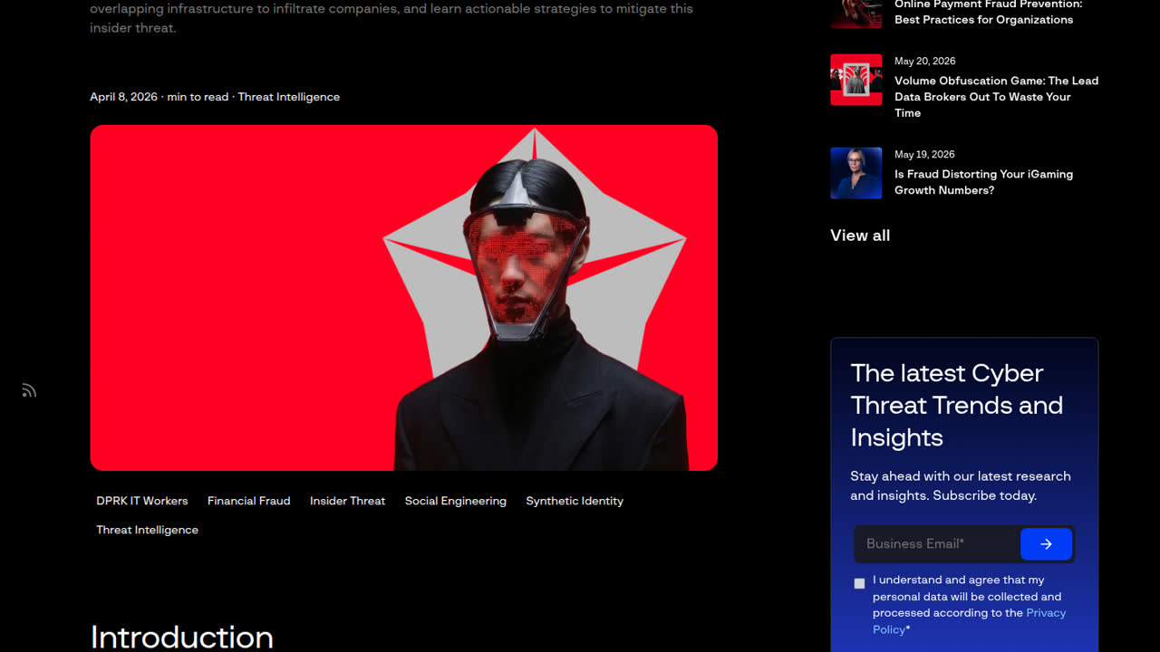 Thumbnail for Cyber Saga: In the Footsteps of the DPRK IT Workers