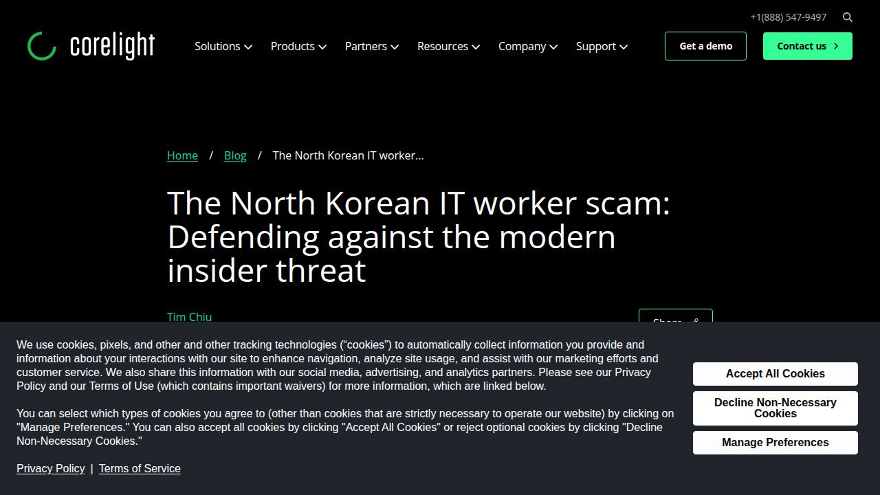 Thumbnail for The North Korean IT worker threat: A modern insider risk