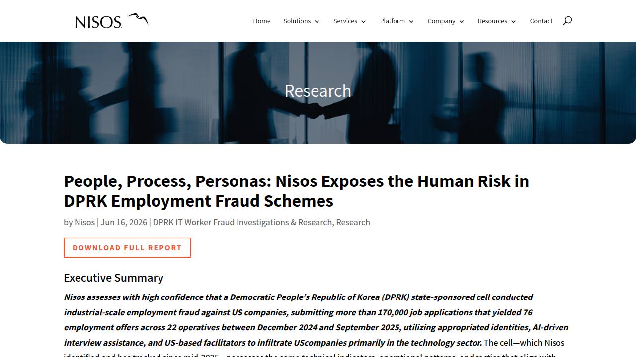 Thumbnail for Exposing DPRK Employment Fraud Operations