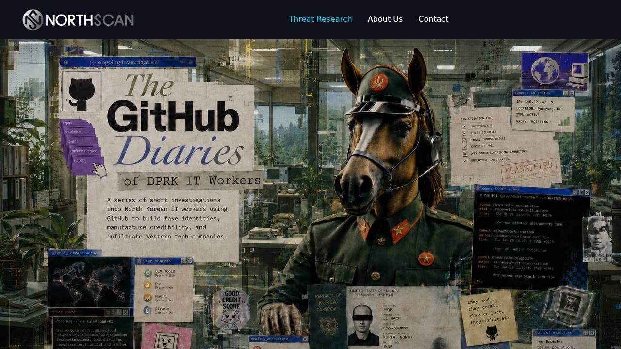 Thumbnail for The GitHub Diaries of DPRK IT Workers