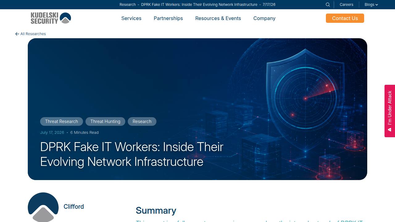 Thumbnail for DPRK Fake IT Workers: Inside Their Evolving Network Infrastructure