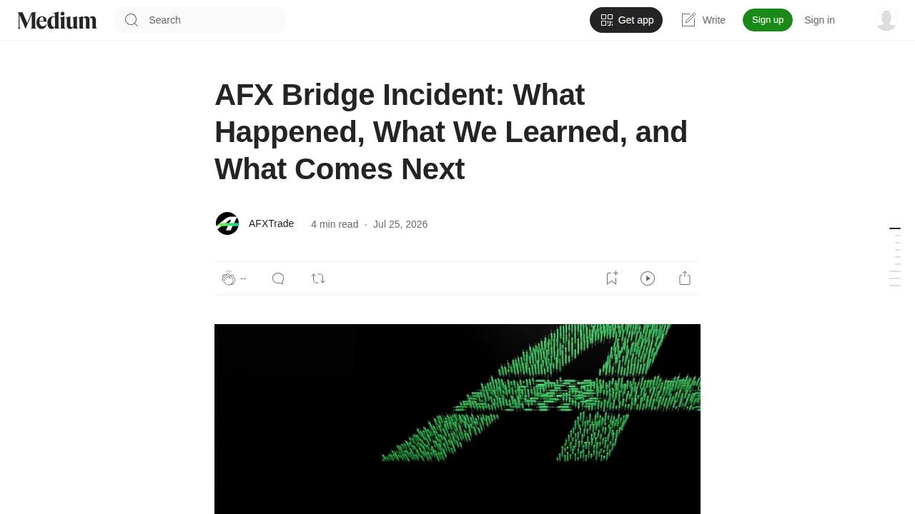 Thumbnail for AFX Bridge Incident: What Happened, What We Learned, and What Comes Next