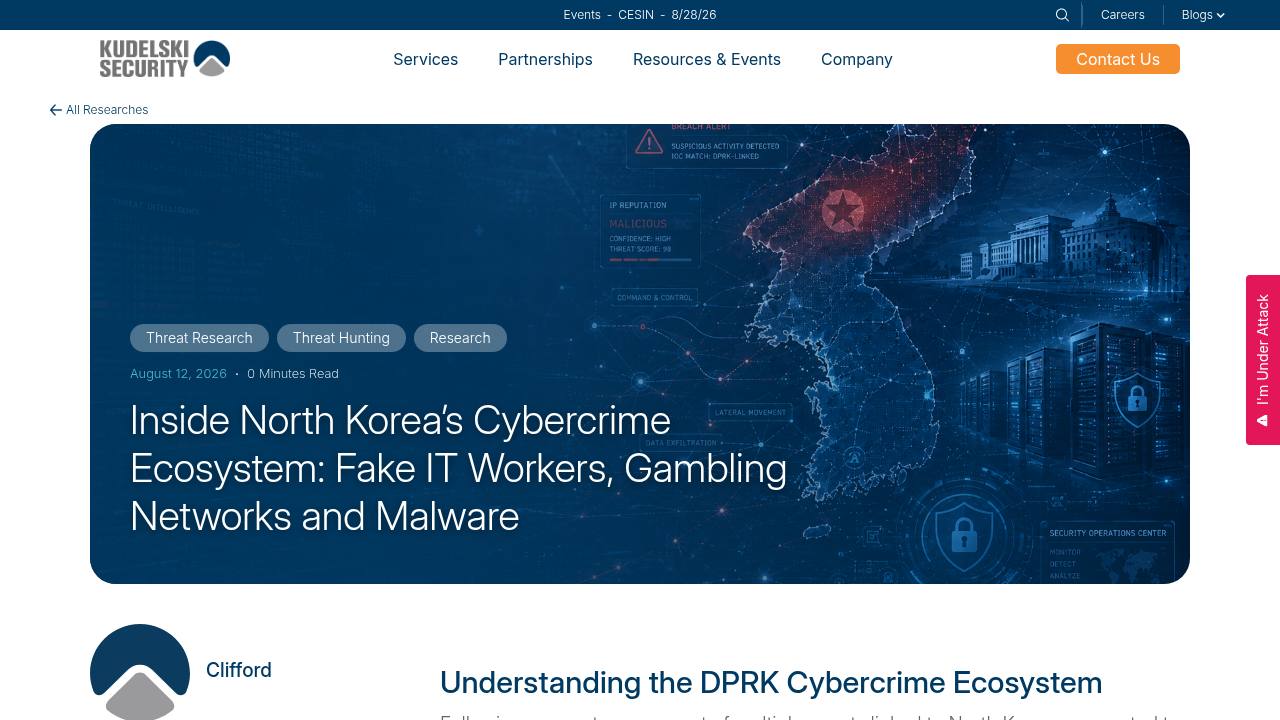 Thumbnail for Inside North Korea’s Cybercrime Ecosystem: Fake IT Workers, Gambling Networks and Malware