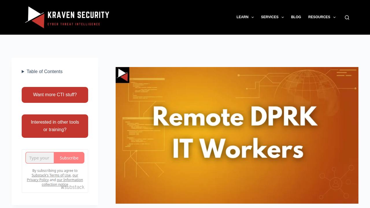 Thumbnail for How To Detect North Korean Remote Workers Hiding Inside Your Company
