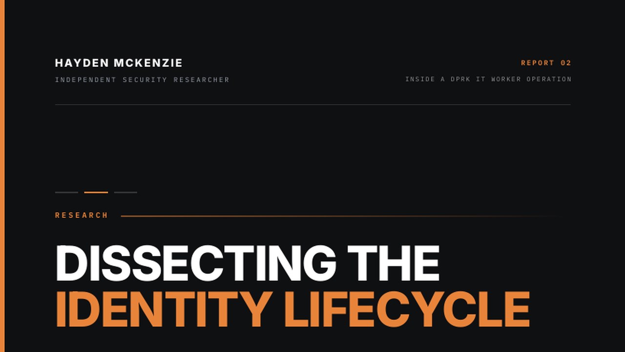 Thumbnail for Dissecting the Identity Lifecycle