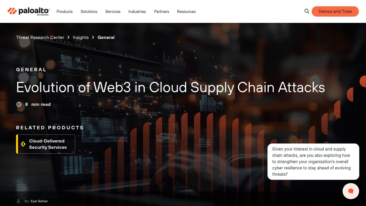 Thumbnail for Evolution of Web3 in Cloud Supply Chain Attacks