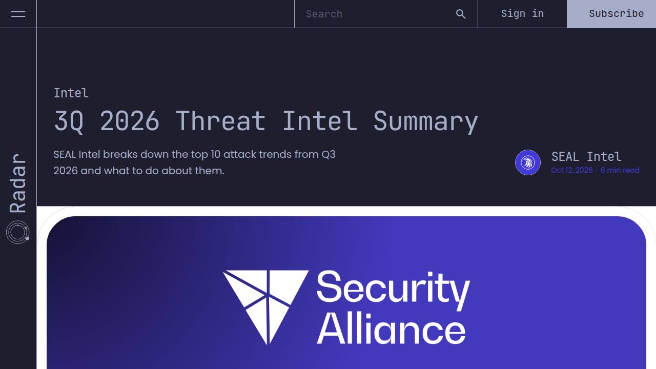 Thumbnail for 3Q 2026 Threat Intel Summary