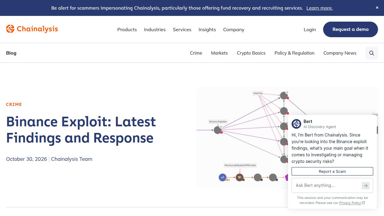 Thumbnail for Binance Exploit: Latest Findings and Response